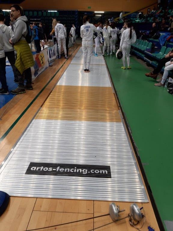 ALUMINIUM FENCING PISTE Artos