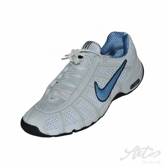 nike air zoom blue fencing shoe