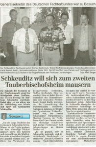 "Schkeuditz will sich zum zweiten Tauberbischofsheim mausern"
Presse: Mike Berger