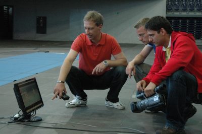 Installation der Technik für Messung und Analytik