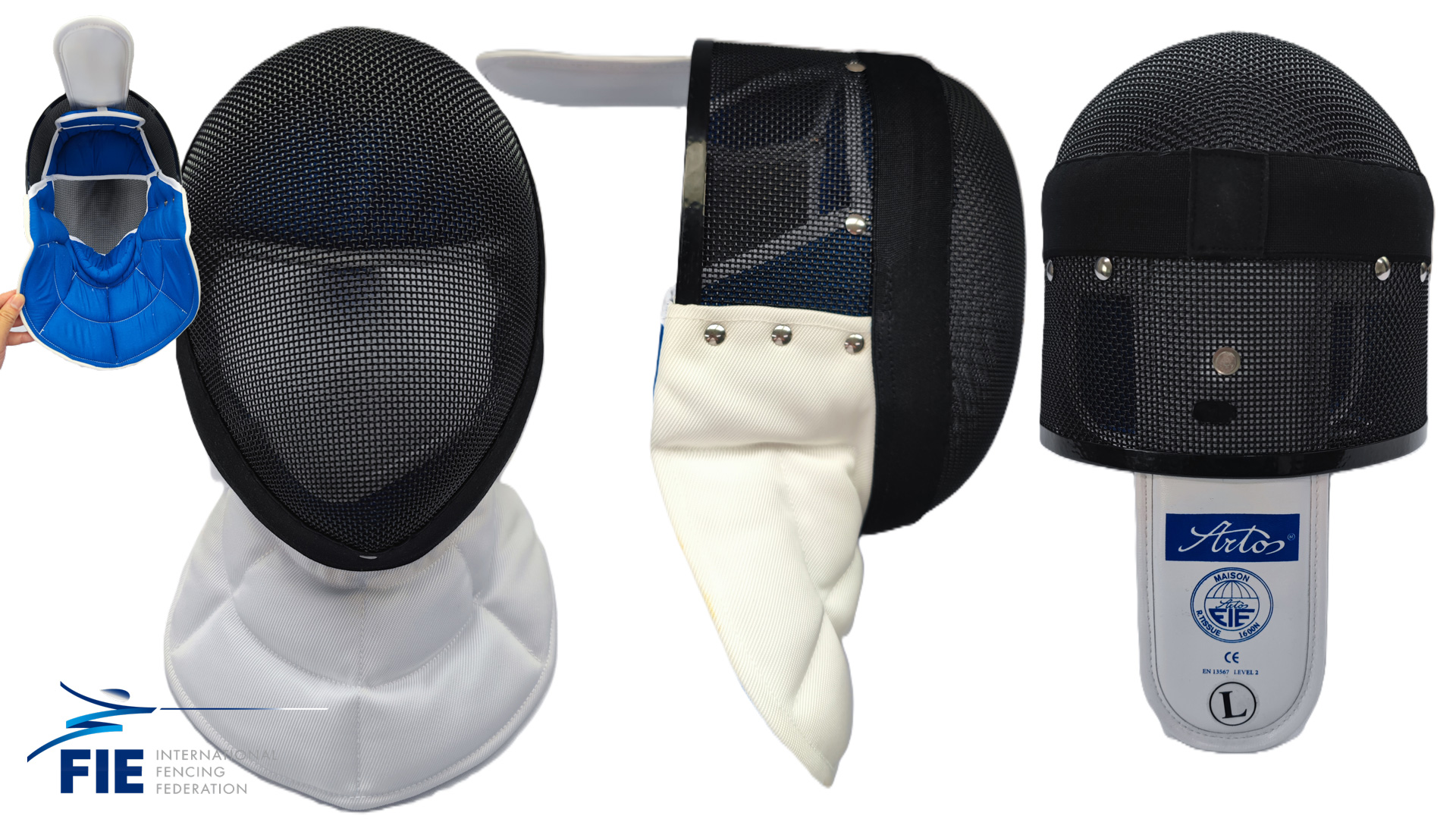AFIEM FIE Fencing Mask 1600N - Image 1
