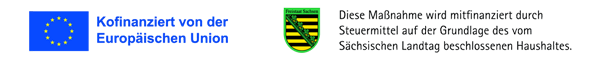 Förderung vom Freistaat Sachsen