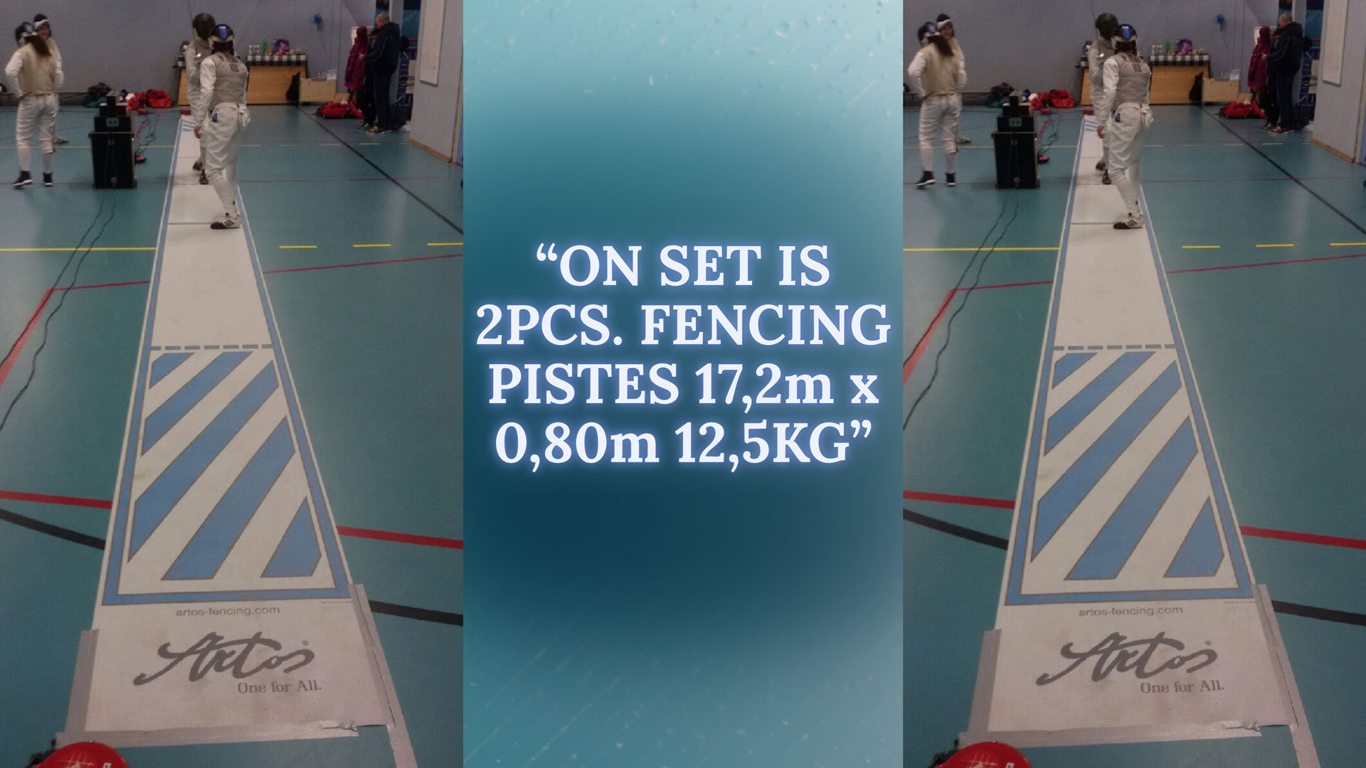 fencing-piste-mini-1 Fencing Piste 0.8 m - Image 1